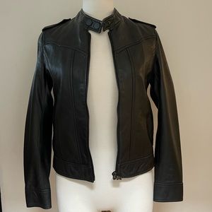 Lamb Leather Motorcycle Jacket